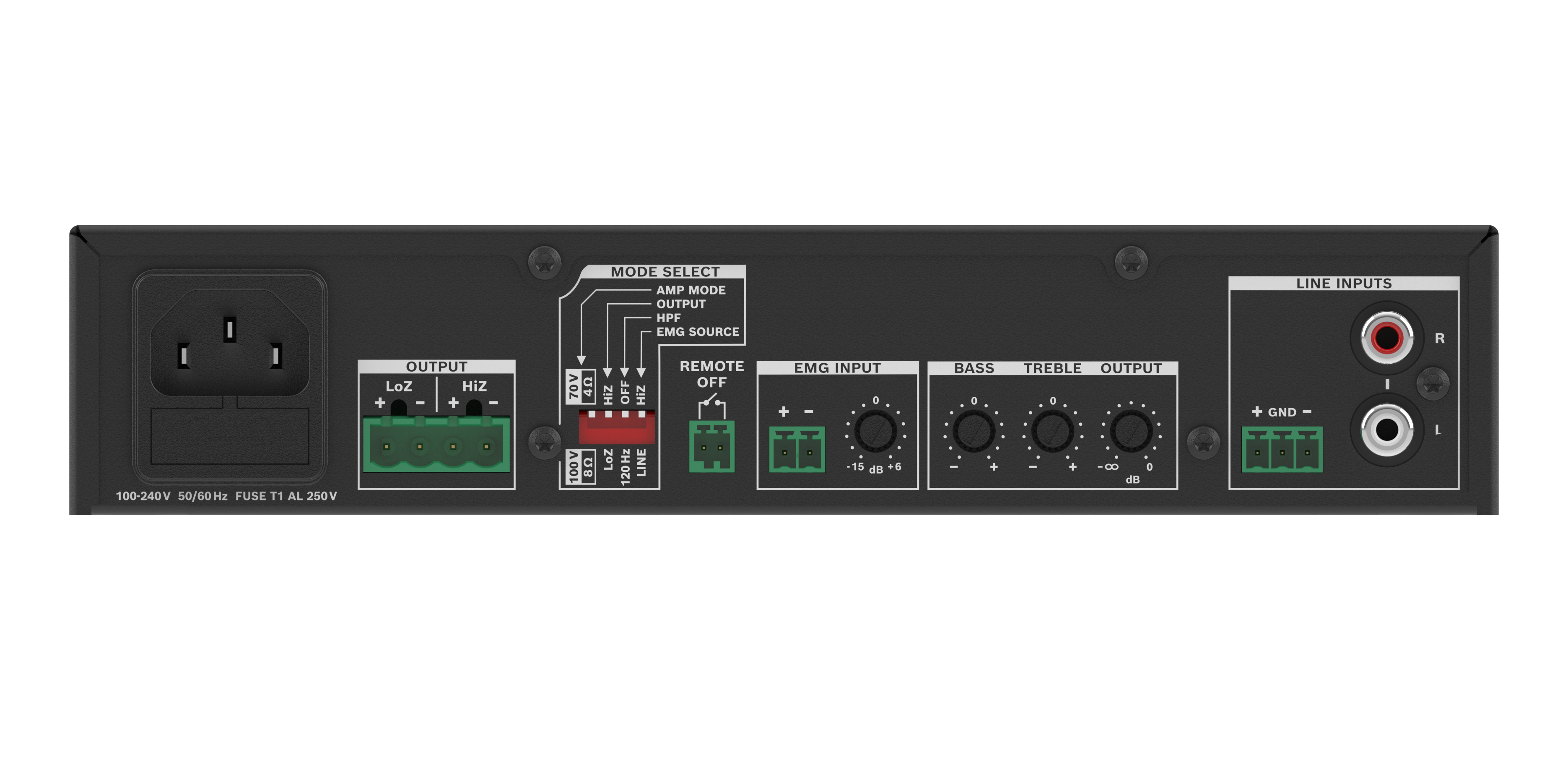 U240:1 Power amplifier